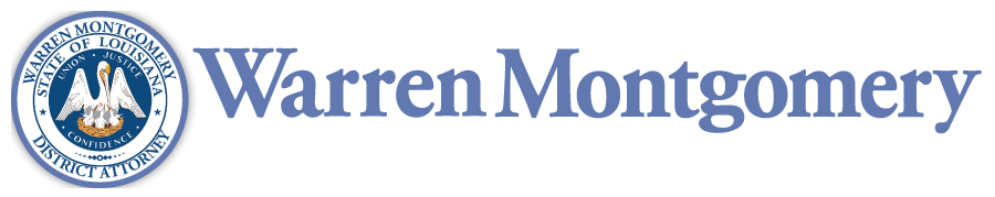 District Attorney Warren Montgomery 22nd Judicial District, Louisiana